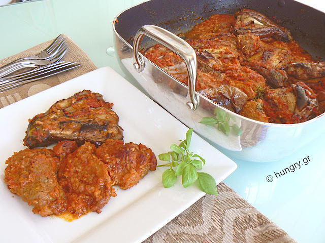 Eggplant with Meat in the Oven