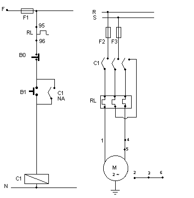 Transistor548 - O blog da eletronica Prática : Partida direta de motor