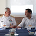 Mauricio Vila se reúne con el nuevo comandante de la 9a. Zona Naval