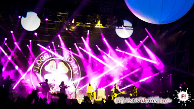 Flogging Molly en el A38 de Sziget Festival 2013