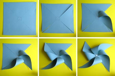 Creare con la carta ♥: Come fare una girandola di carta [foto e ...