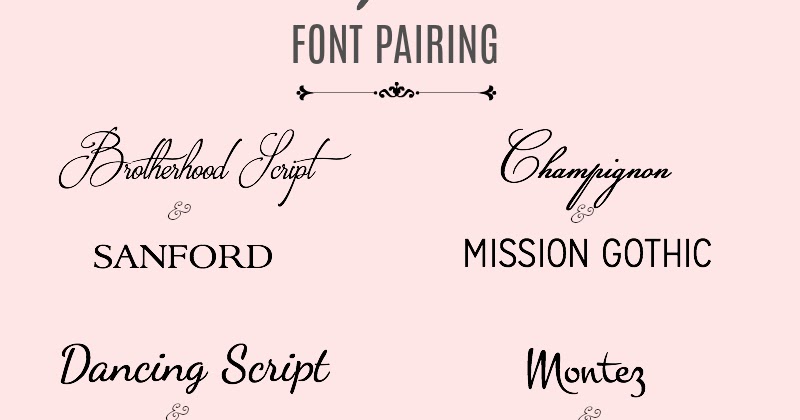 My Little Inspirations Wedding Fonts I Migliori Fonts Per Partecipazioni Di Matrimonio