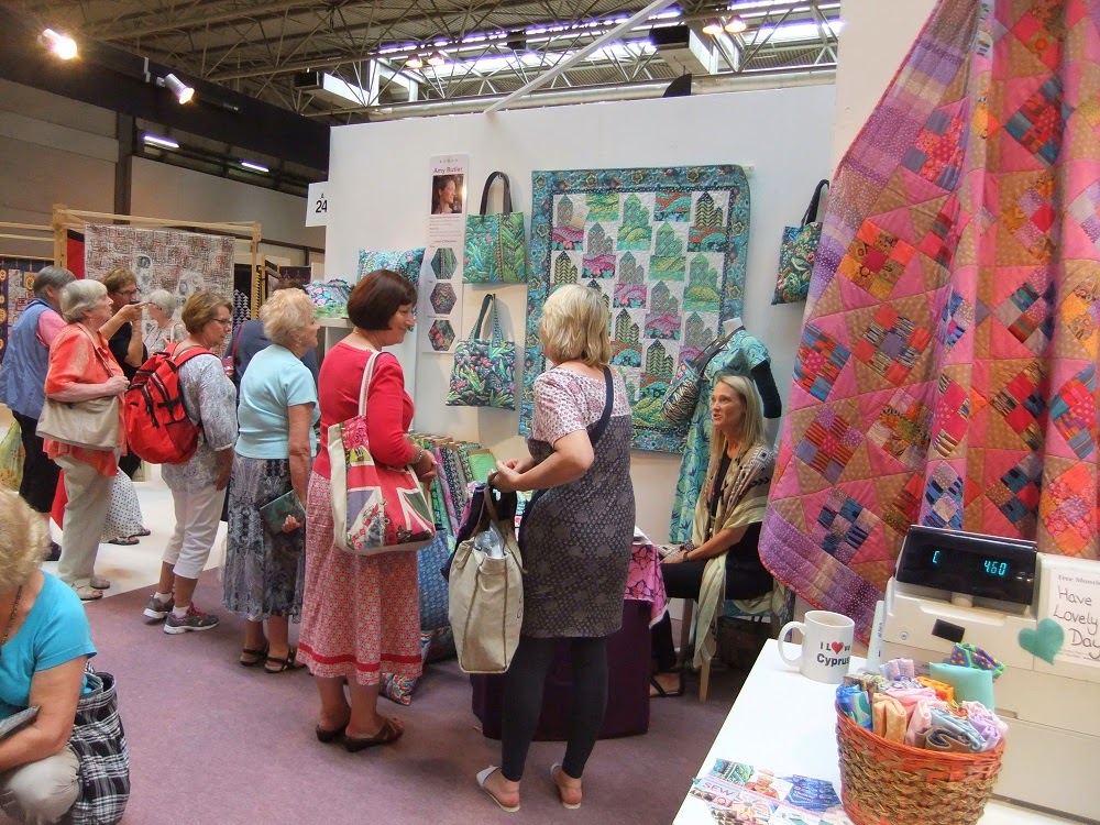Nice Murder Knitter Pilgrimage To The NEC Quilt Show Typos Amended