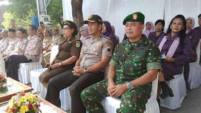 DANRAMIL HADIRI UPACARA HUT ATR/BPN