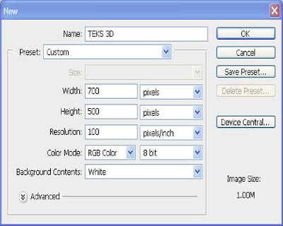 teks 3d tutorial satu teks 3d tutorial satu