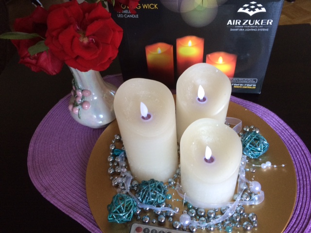 Eldnacele Weihnachts-Kerzen Set - Flammenlose LED-Kerzen Mit Schneemann-Design & Timer