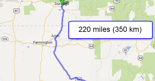 Travels with Blue: Day Thirteen: Durango, Colorado, to Albuquerque, New