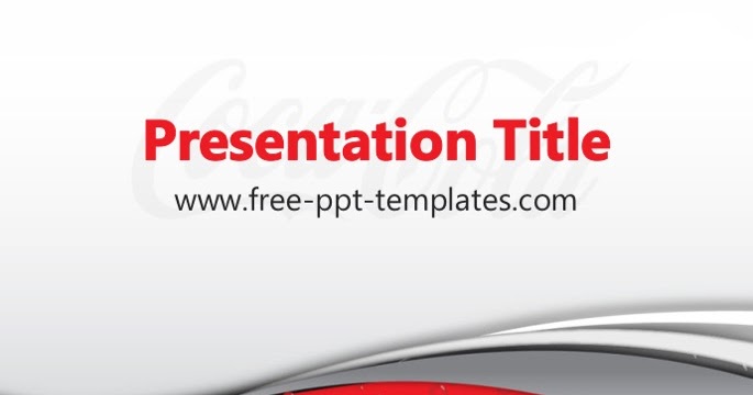 Coca Cola Powerpoint Template