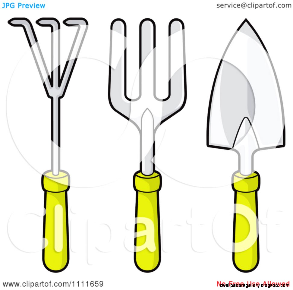 clipart pictures of gardening tools - photo #21