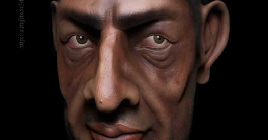 Human_Head_sculpt_by SurajitSen