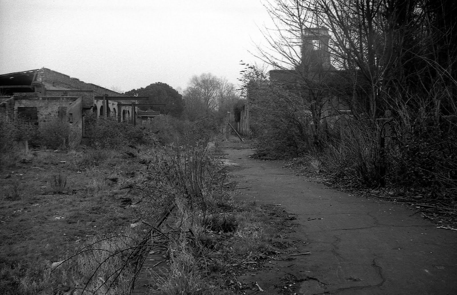 Gosport station derelict