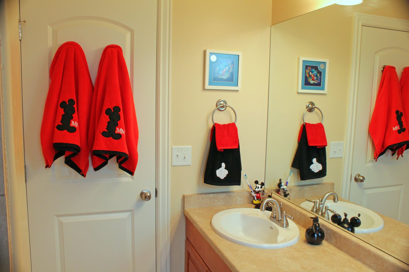 Grow Old Along With Me Mickey Mouse Bathroom Sunday October 02 2017