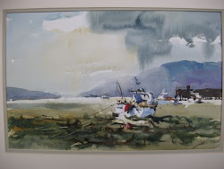 john hoar paintings films town watercolour heroes help allsop does studio tuition ecan devon contacted offer via web site watercolours