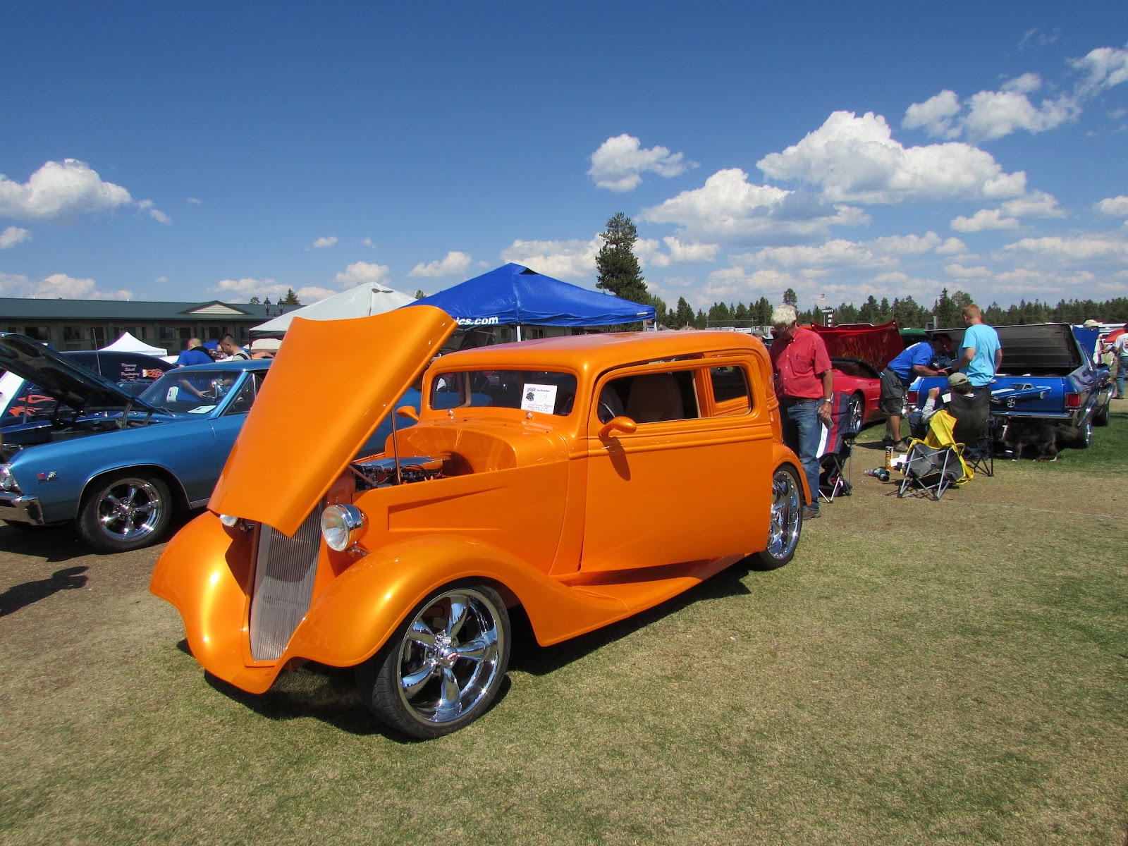 Reel Rods Inc. SHOP UPDATE West Yellowstone car show
