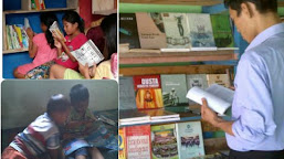 Minim Minat Baca, Wahyu Pemuda Asal Tanjung Bintang Mendirikan Rumah Baca Untuk Warga