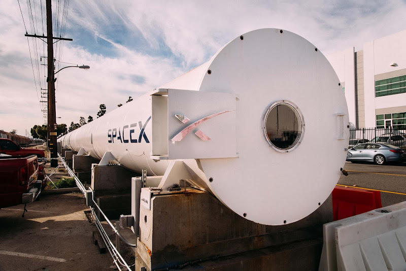 The Hyperloop tube