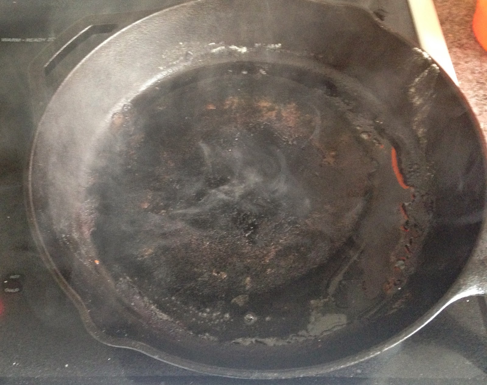 Frugal Allergy Mom How to Clean a Cast Iron Pan