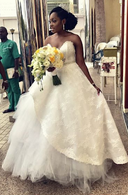 Photos From The White Wedding Of Billionaire Chris Ubah’s Daughter ...