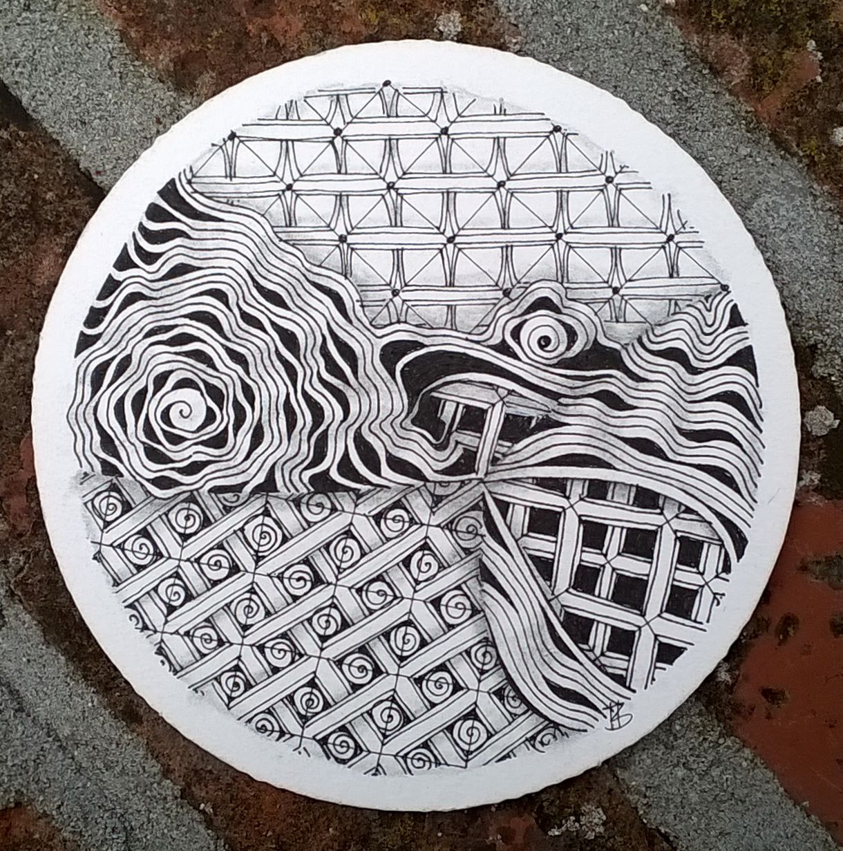 Potter Talk Diy Harry Potter Zentangle