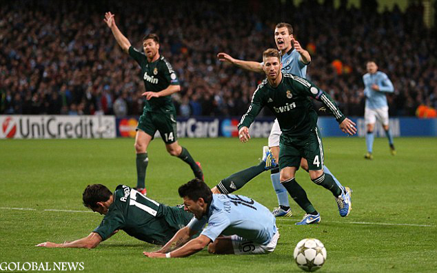 CHAMPIONS LEAGUE LIVE: Manchester City v Real Madrid ~ GLOBAL NEWS