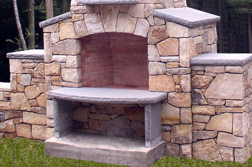 Outdoor Fireplace Kits For The Diyer, Stone Age Fireplace Kits Cost