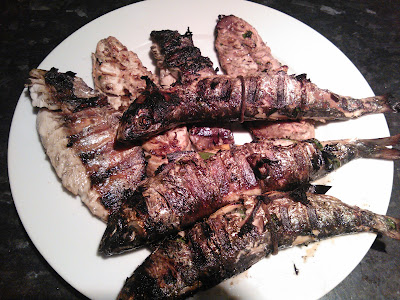 Barbecued Sardines 