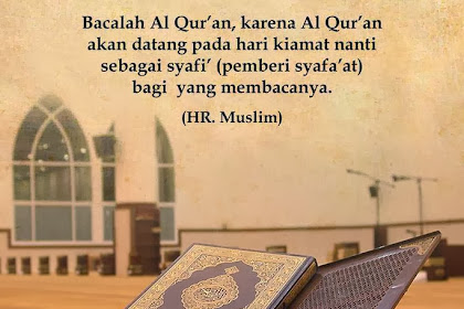 Sebaik Baik Kamu Adalah Yang Mengajarkan Al Qur An