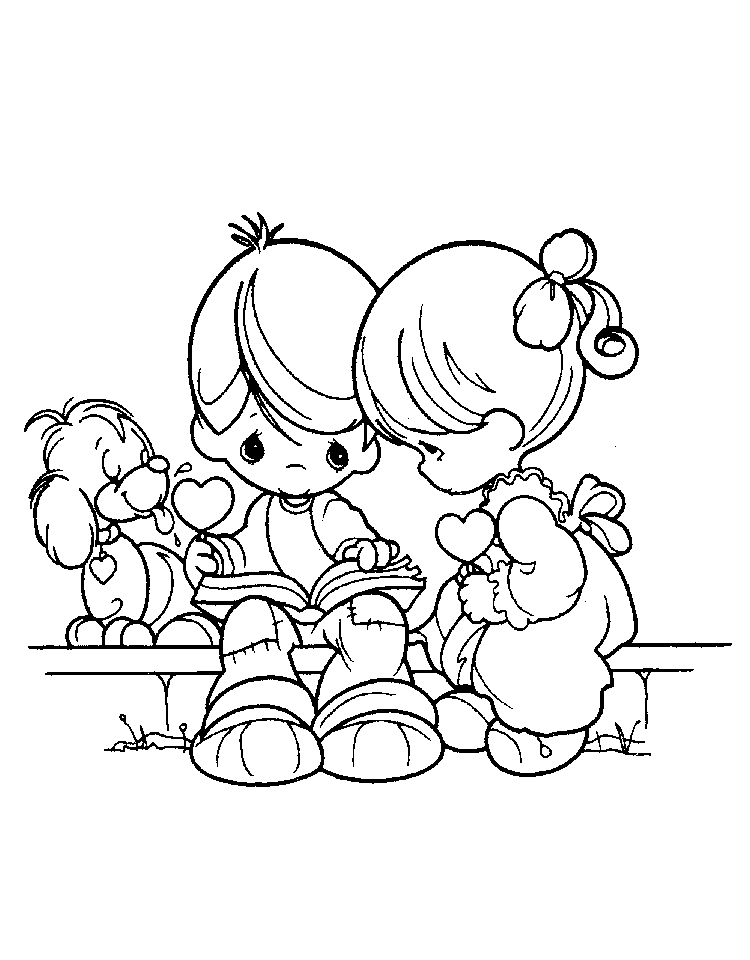 Precious Moments for Love Coloring Pages gtgt Disney
