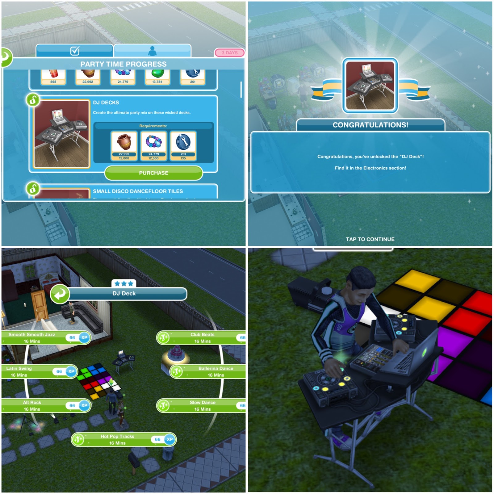 SimsFreeplay Sims Freeplay Party Time Live Event