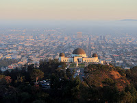View south toward Griffith Observatory, Griffith Park