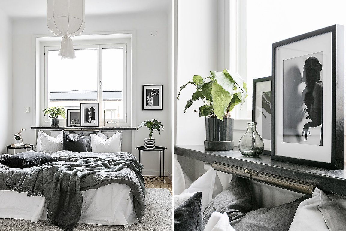 Trendesso Black and white beauty in the scandinavian interior