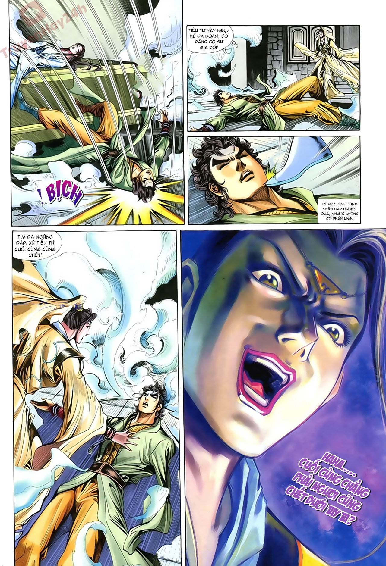 Thần Điêu Hiệp Lữ chap 61 Trang 22 - Mangak.net Thần Điêu Hiệp Lữ chap 61 Trang 22 - Mangak.net