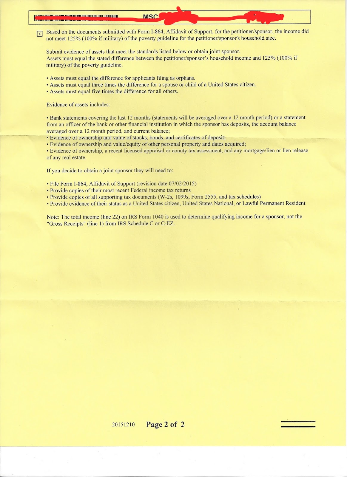 my journey december 2015 485 rfe response cover letter
