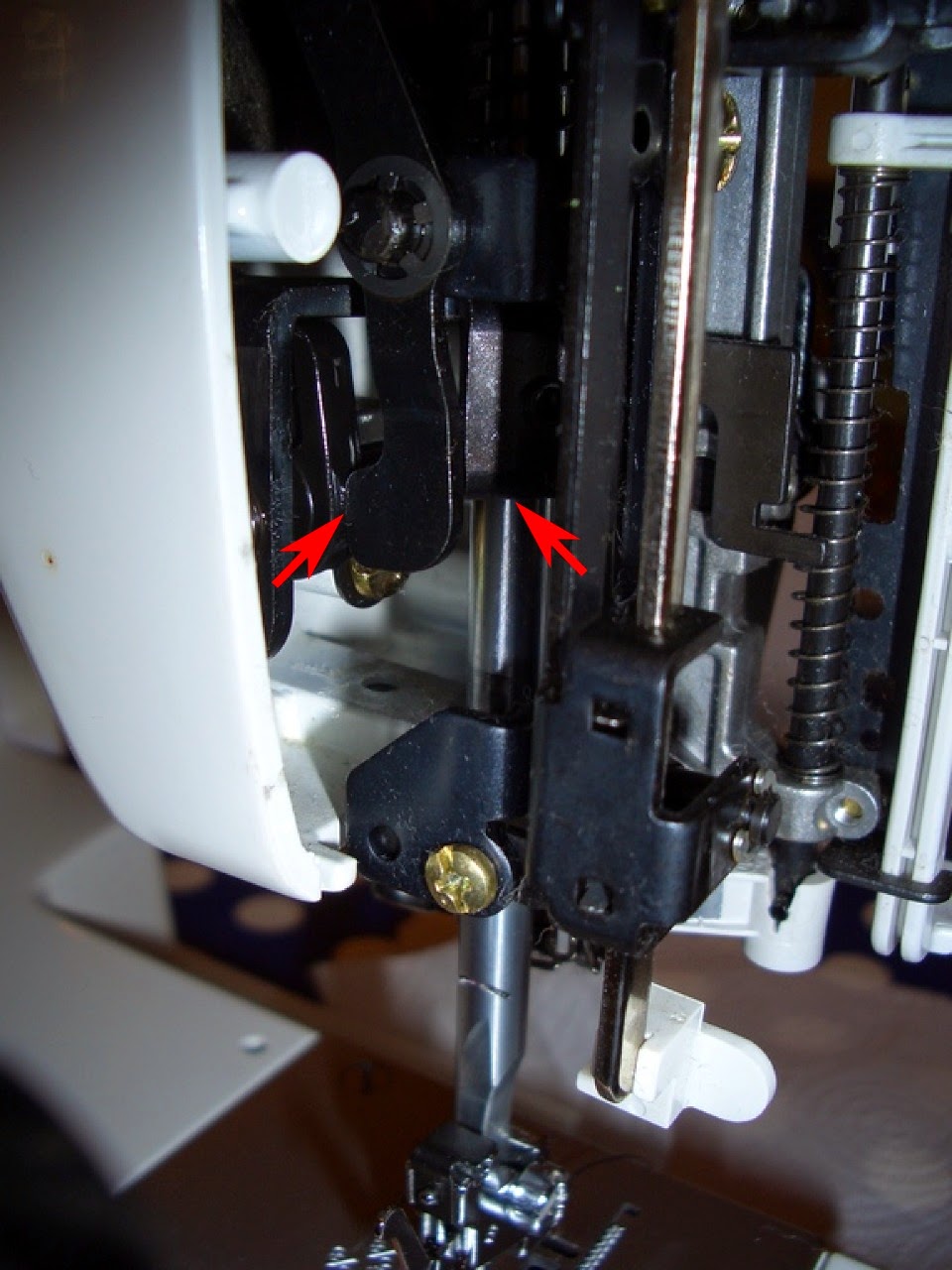 The Button Ship: Disassembly instructions for Janome 423S