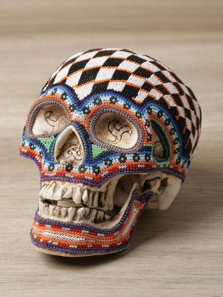 Huichol Skull