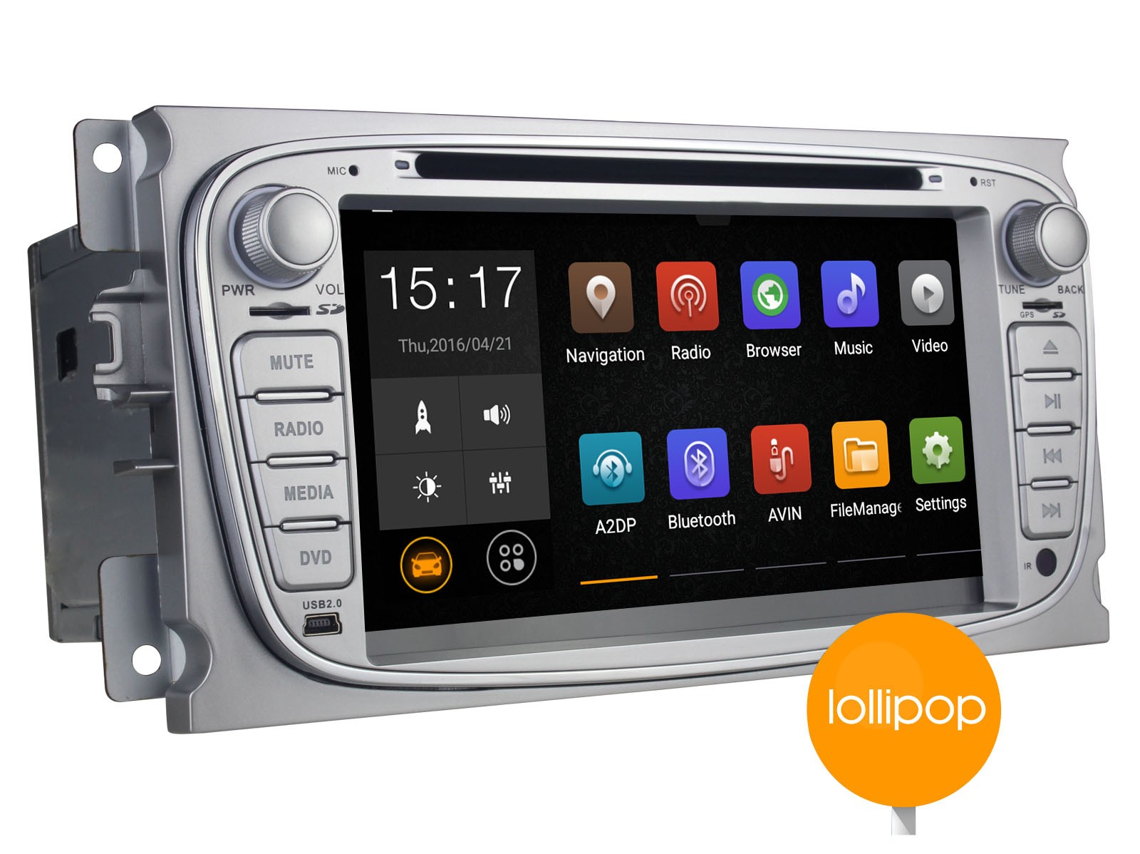 JOYING Best Plug and Play Ford Focus Android 5.1.1 Lollipop Car Radio