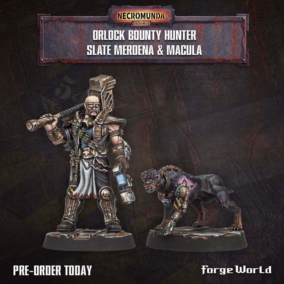 New Bounty Necromunda Bounty Hunters and Goliath Weapons with Rules