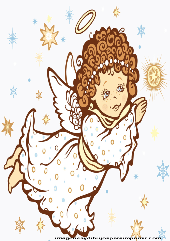  Angel para imprimir