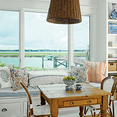 Decor Inspiration - Sunny Breakfast Nook - Cool Chic Style Fashion