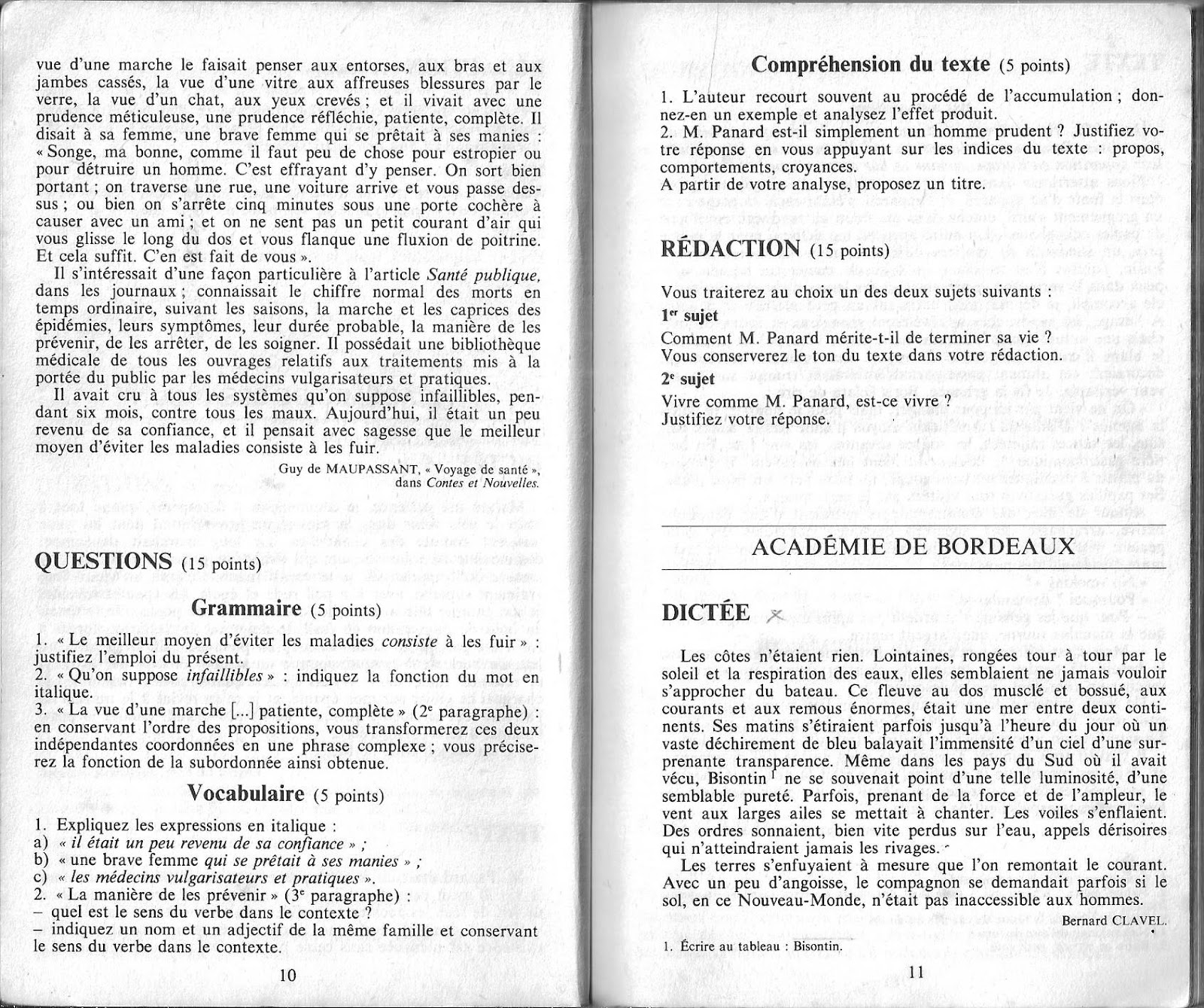 Manuels Anciens Brevet Des Colleges Francais 1988