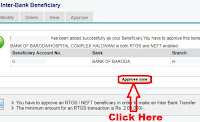 add beneficiary account sbi online