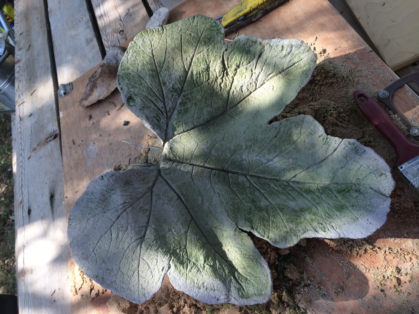 Garden AHHH: Leaf Casting and Fountains