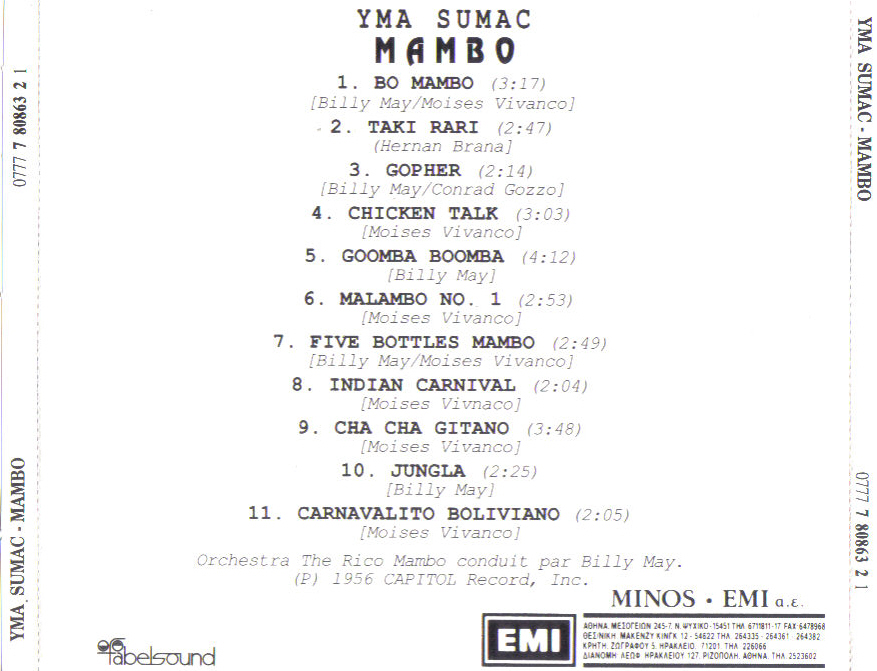 yosoylasalsa YMA SUMAC ,,,, MAMBO