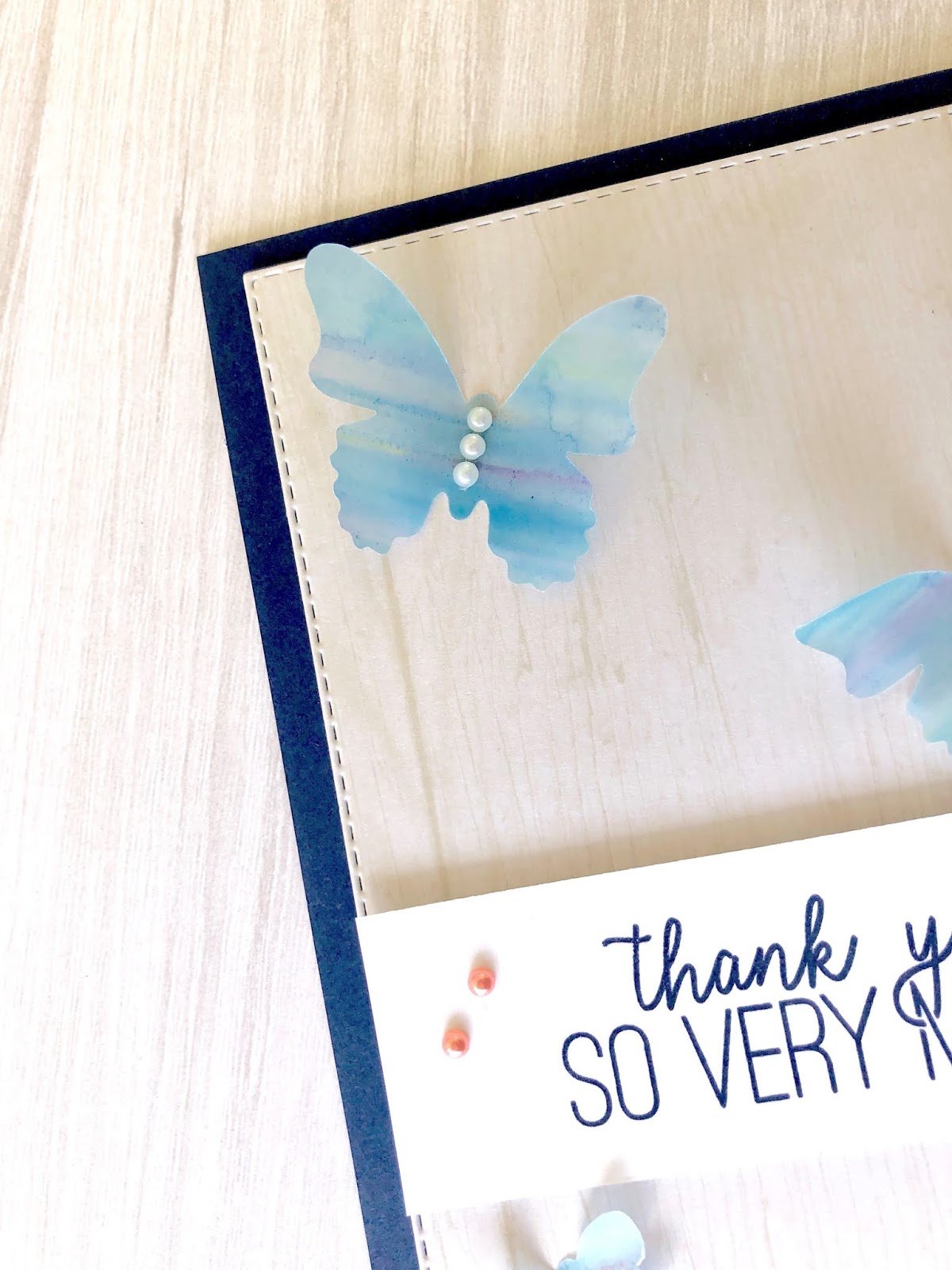 Vellum Butterflies Handmade by Fiona