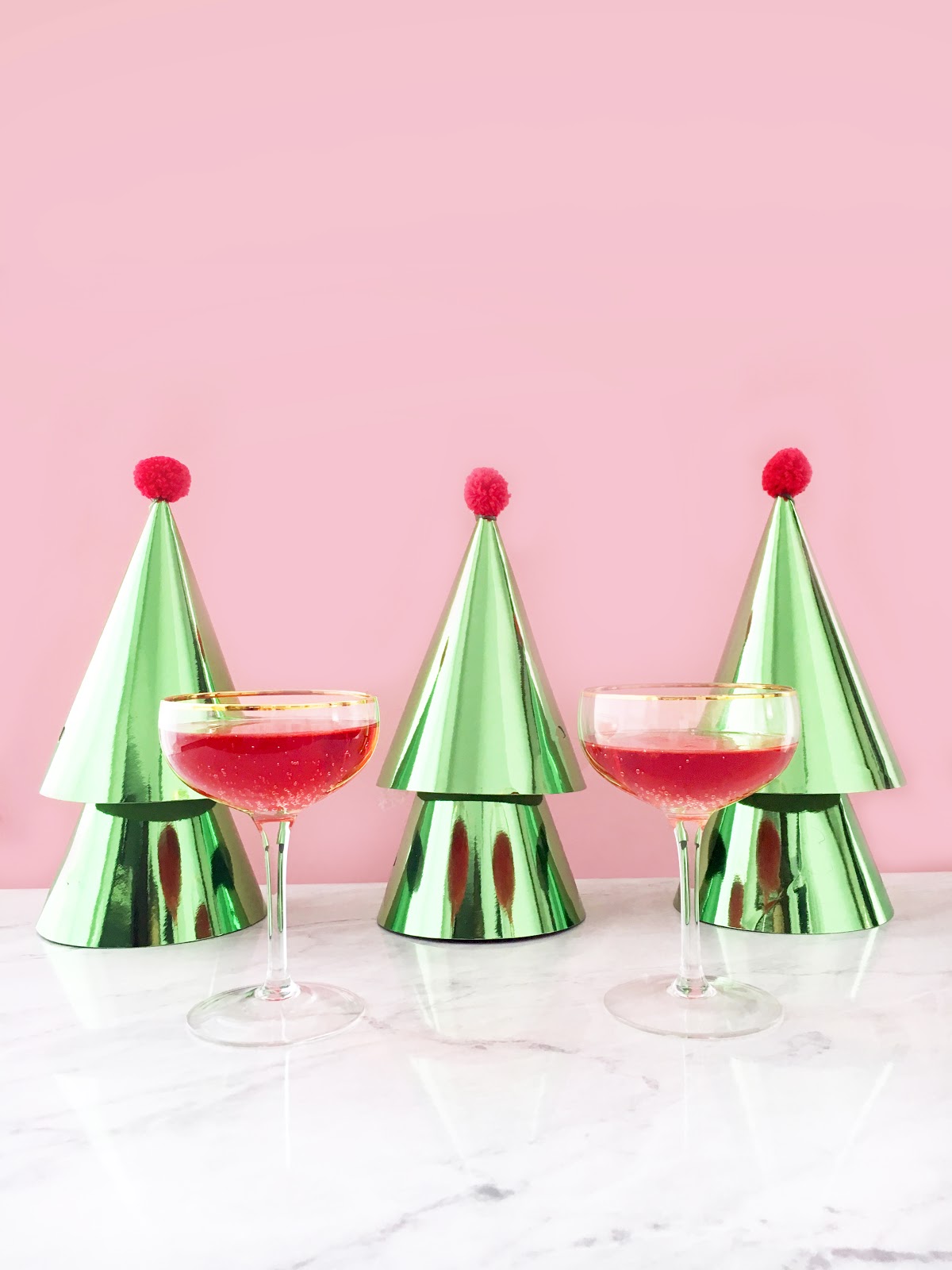 Diy Modern Party Hat Christmas Trees Hey Eep
