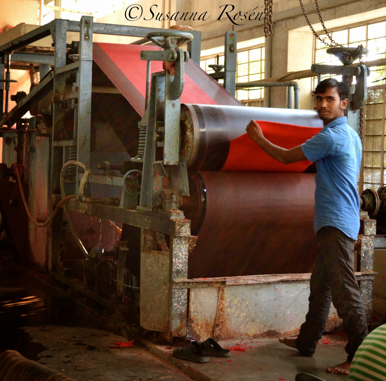 The House of Susanna / my life in India Handmade paper in Sanganer