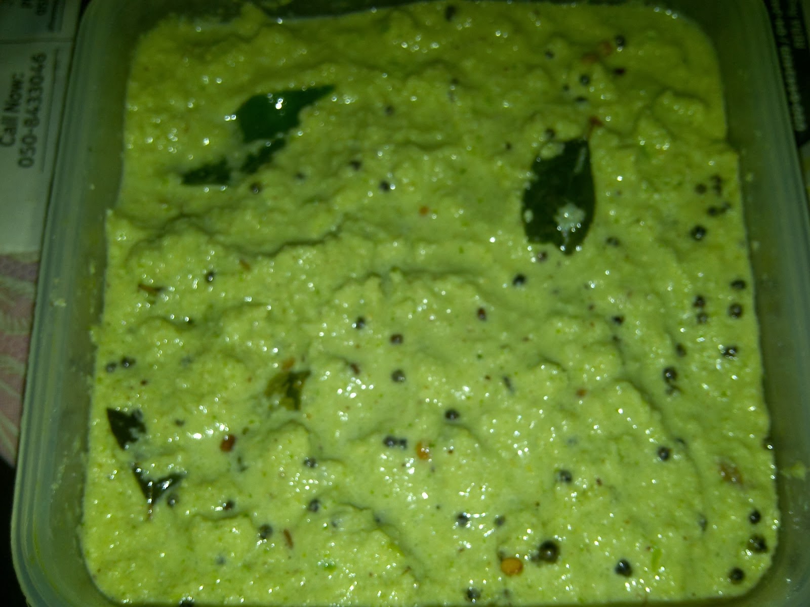 Kothamalli Chutney / Coriander leaves Chutney Hotel Style Special Green Chutney Mangala's