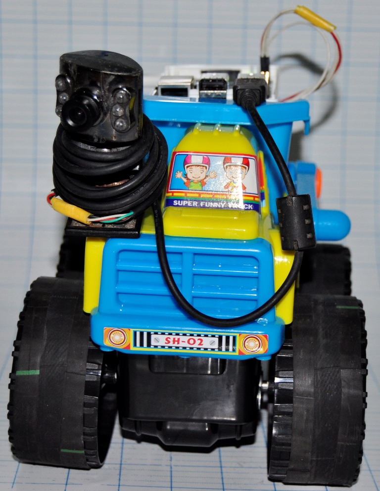 Make it easy!: Raspberry pi remote control car camera
