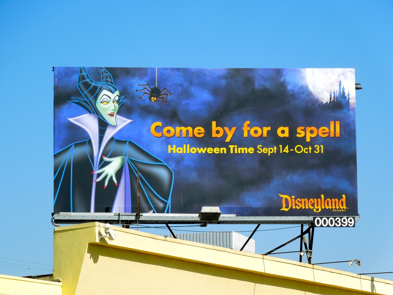 Daily Billboard Halloween Week Disneyland Just Got Spookier Billboards Advertising For Movies Tv Fashion Drinks Technology And More