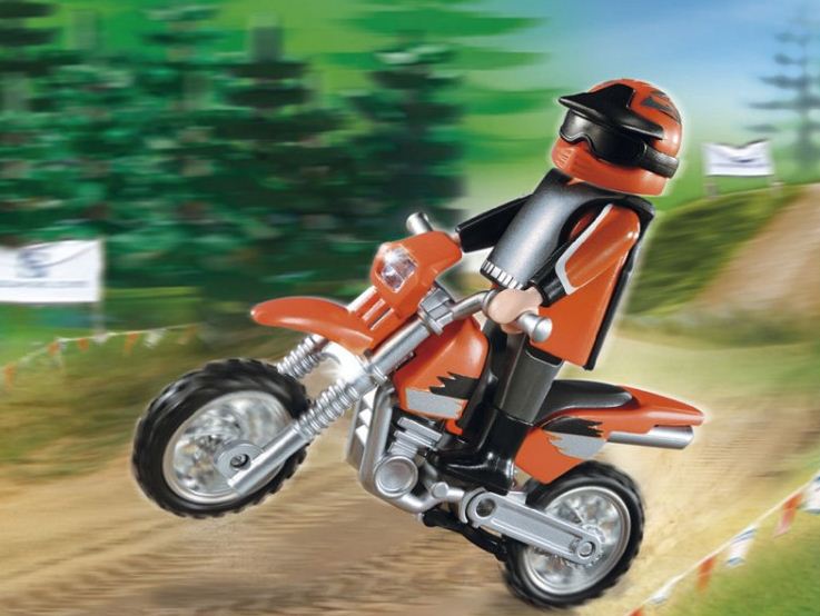 MOTORCYCLE 74 Playmobil motorcycle toys